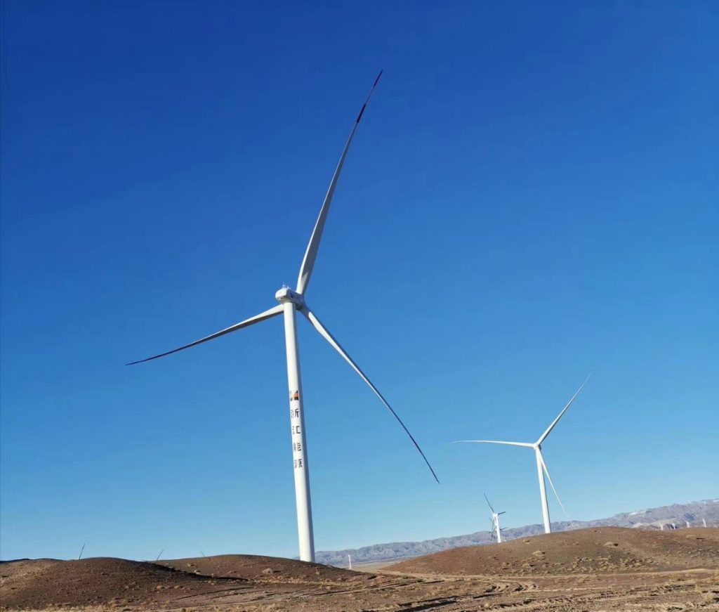 五家渠浙能新能源六師北塔山牧場100MW風(fēng)電項(xiàng)目