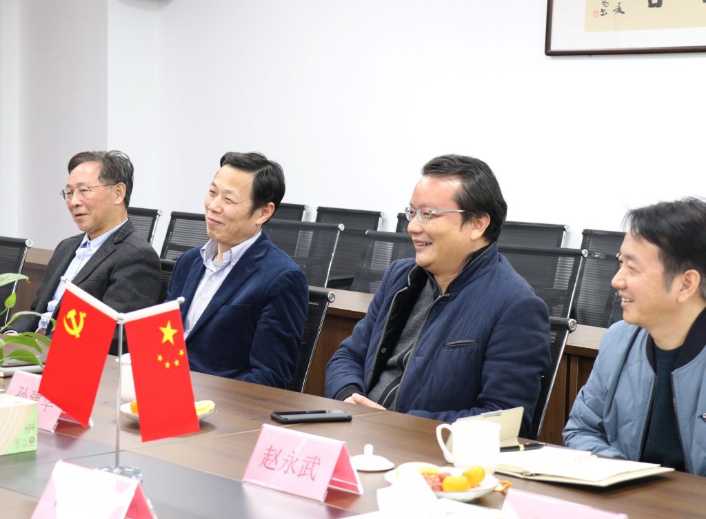 浙江省軌道交通建設與管理協(xié)會趙彥年會長一行蒞臨公司考察調(diào)研